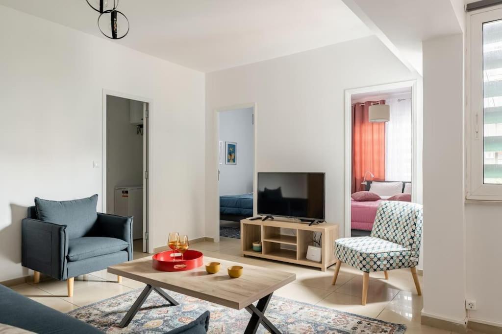 Brand New Bright Modern 6Bdr Apt-1Min To Acropolis Lejlighed Athen Eksteriør billede