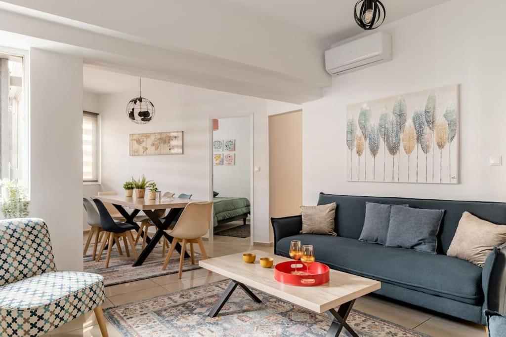 Brand New Bright Modern 6Bdr Apt-1Min To Acropolis Lejlighed Athen Eksteriør billede