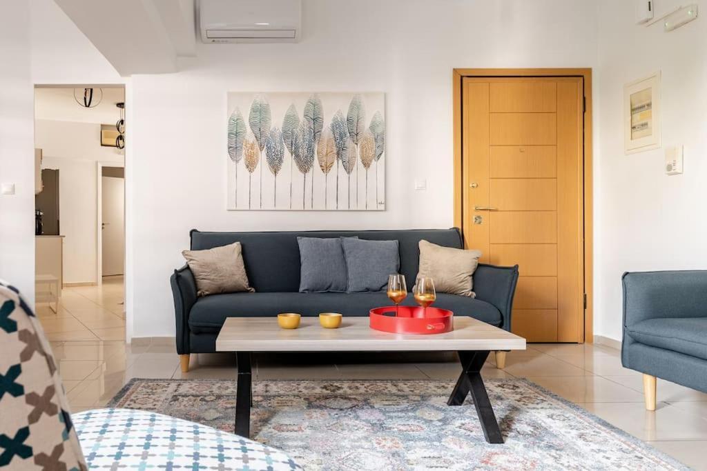 Brand New Bright Modern 6Bdr Apt-1Min To Acropolis Athen Eksteriør billede