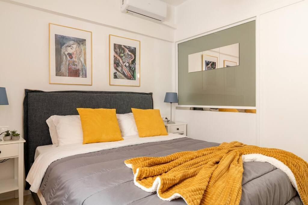 Brand New Bright Modern 6Bdr Apt-1Min To Acropolis Athen Eksteriør billede