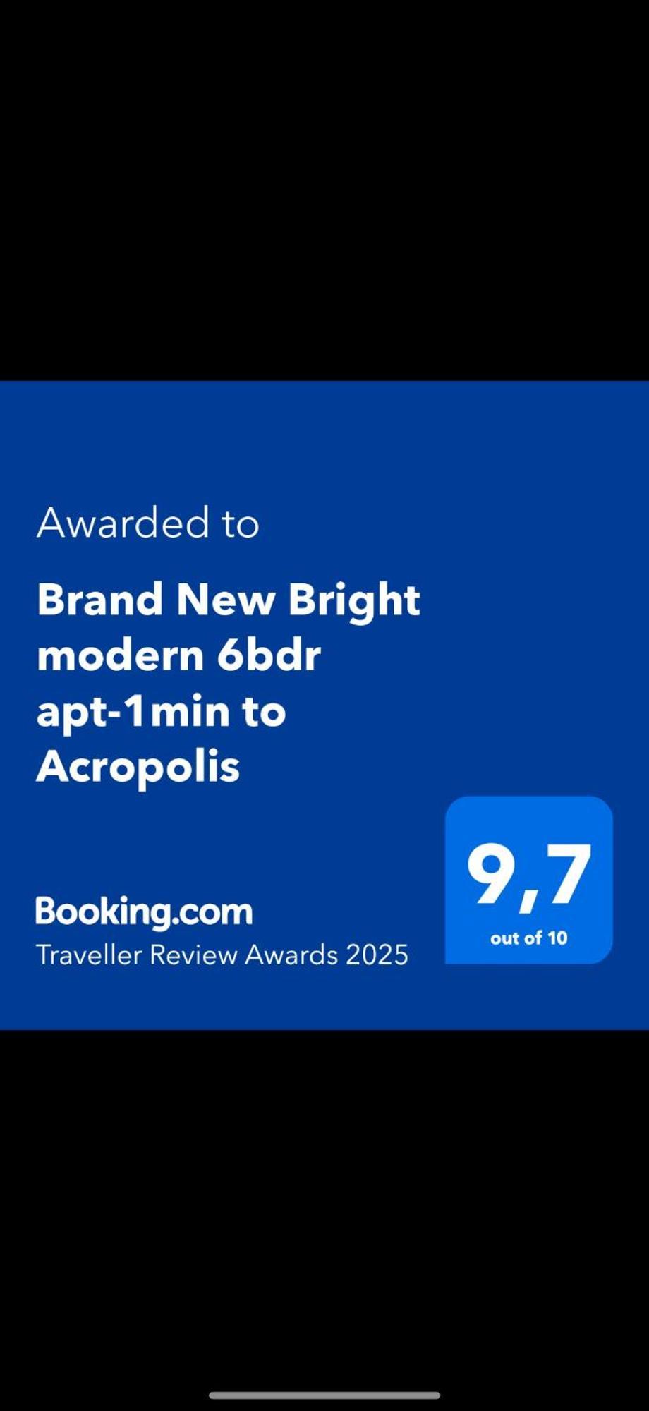 Brand New Bright Modern 6Bdr Apt-1Min To Acropolis Athen Eksteriør billede